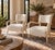 Bernhardt Pair of Bernhardt Interiors Elka Ivory Hair-on-Hide Accent Chairs For Sale - Image 4 of 10