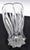 1970s Art Deco Style Waterford Heavy Crystal Tulip Vase Star Base For Sale - Image 10 of 13