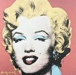 After Andy Warhol, Marilyn Monroe Brown-Red, 1980s, Print