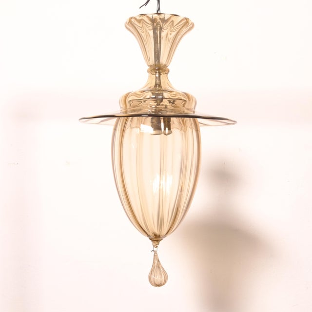 Murano Glass Pendant attributed to Napoleone Martinuzzi, Italy, 1930s For Sale - Image 11 of 14