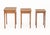 Federal Style Walnut Nesting Tables, 3 For Sale - Image 10 of 10