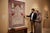 Vintage Hand-Knotted Wall Prayer Rug, 1990s For Sale - Image 4 of 18