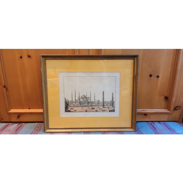 Turkish Four Luigi Mayer Hand-Colored Acquatints From the Views in Egypt (1801) For Sale - Image 3 of 8