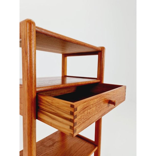 Aksel Kjersgaard Vintage Danish Freestanding Teak Bookshelf in Teak by Aksel Kjersgaard, 1970s For Sale - Image 4 of 18