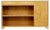 Swedish Birch Low Open Bookcase, 1950s For Sale