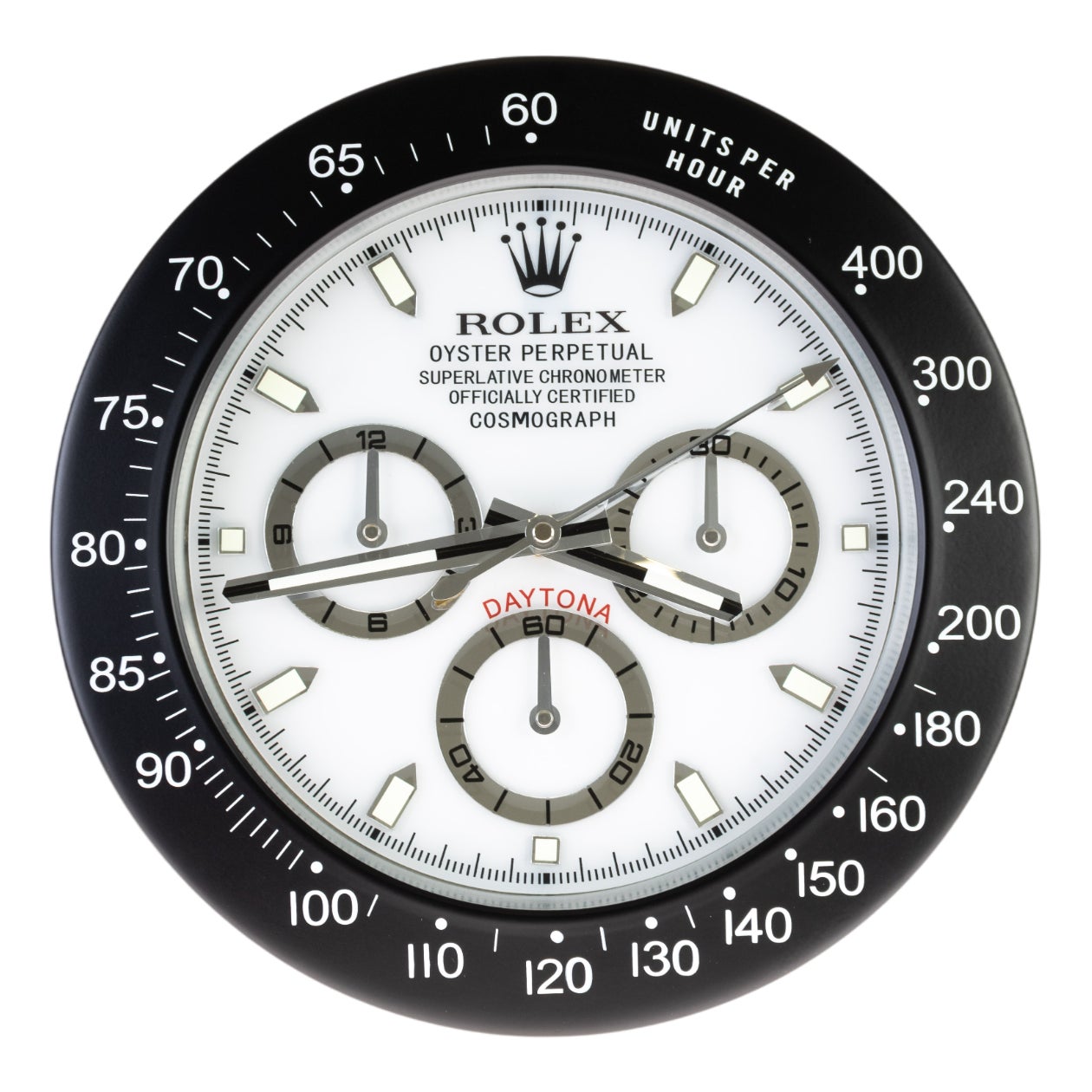 Oyster Cosmograph Daytona Wall Clock from Rolex | Chairish