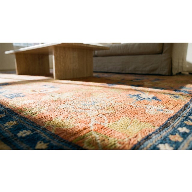 Early 19th Century W. Ningxia Carpet ( 5'8'' x 6'10'' - 173 x 208 ) For Sale - Image 12 of 12