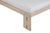Contemporary Paradiso Outdoor Teak Natural Look Chaise - Light Gray Fabric For Sale - Image 3 of 8
