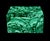 Malachite Box Butterfly and Lake Italian Crafted Gemstone Box For Sale - Image 9 of 18