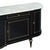 Wood Classic Demilune, Louis XVI Style French Buffet, Ebonized, Circa 1920 For Sale - Image 7 of 9