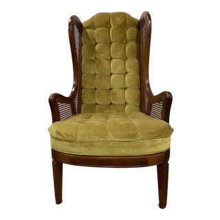 Vintage New Mid Century Modern Wingback Chairs Chairish