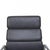 EA-219 Office Chair in Grey Leather by Charles Eames For Sale - Image 3 of 18
