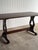 Early 20th Century Antique English Country Oak Trestle Dining Table For Sale - Image 5 of 13
