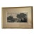 17th Century Classical River Etched Landscape With Travelers Gilded Frame For Sale