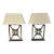 Pair of Wrought Iron Lamps With Linen Shades For Sale