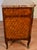 1890 Antique French Louis XV Marquetry Inlay Marble Top Dresser Chest of Drawers For Sale - Image 15 of 18