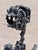 Abstract Brutalist James Bearden Cathedral Figure Silver Wash Over Steel 2025 For Sale - Image 3 of 6