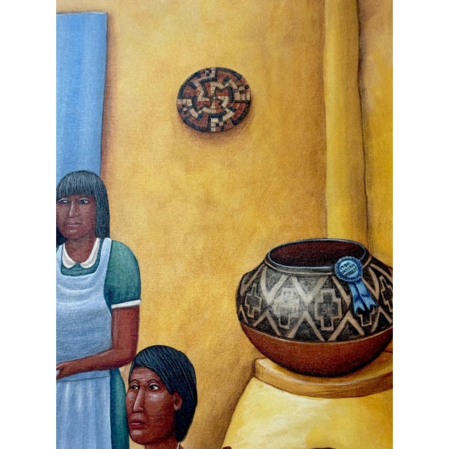 Monumental David P. Bradley - Feast Day Painting For Sale - Image 16 of 18