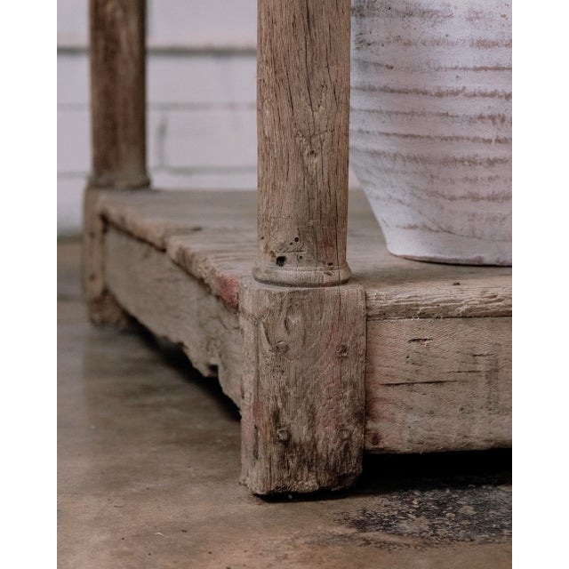 Mid 19th Century Antique French Oak Drapers Table For Sale - Image 4 of 7