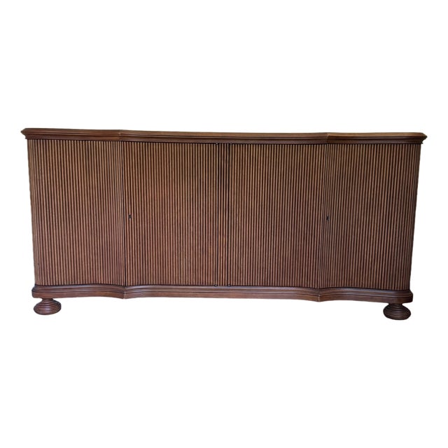 Jonathan Charles William Yeoward Belleville Buffet Cabinet- Grey Fruitwood Finish For Sale