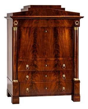 German Biedermeier Secretaire, 1800s