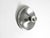 Vintage Round Space Age Pop Art Aluminum Wall Lamp, 1960s For Sale - Image 14 of 14