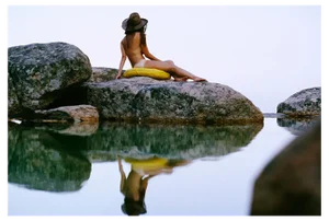 Slim Aarons, Monte Mano, Estate Stamped Photographic Print
