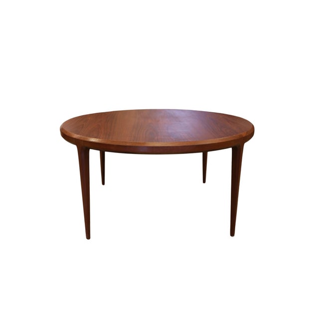 Round Teak Coffee Table by Johannes Andersen for CFC Silkeborg, 1960s For Sale - Image 18 of 18