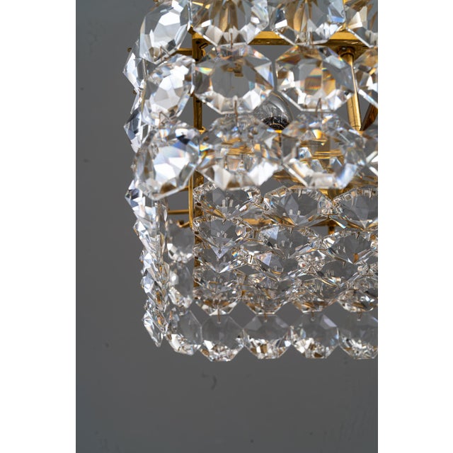 1950s Chandelier from Bakalowits, Vienna, Austria, 1950s For Sale - Image 5 of 18