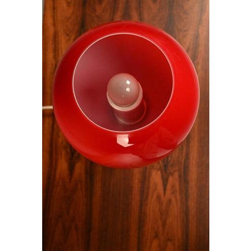 Metal Space Age Table Lamp in Aluminum from Erco For Sale - Image 7 of 12