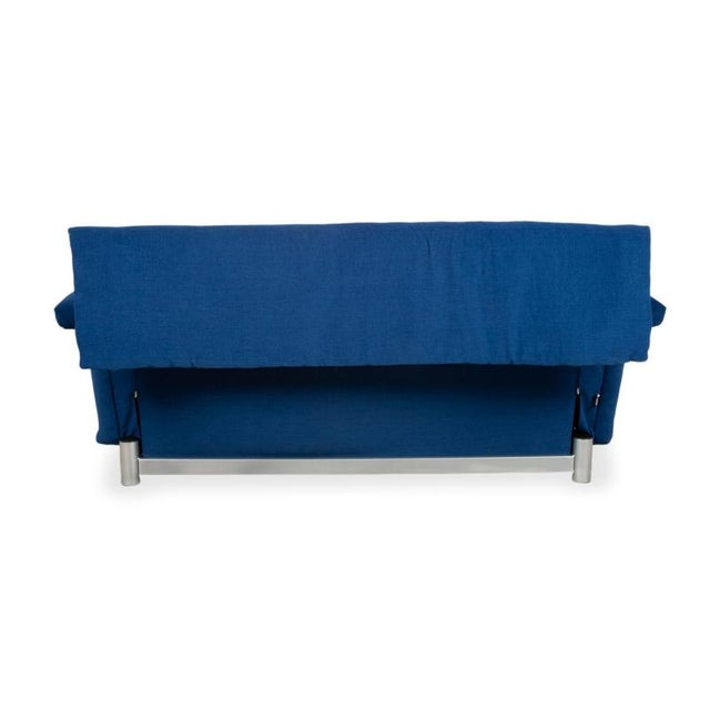 Multy 3-Seater Sofa in Blue Malou 167 Upholstery from Ligne Roset For Sale - Image 15 of 17
