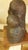1968 Signed Bronze Mother & Child Sculpture For Sale - Image 4 of 8