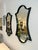 Mid-Century Modern Pair of Lacquered Wood Wall Mirrors For Sale - Image 3 of 8