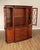 Traditional Henkel Harris Georgian Style Inlaid Mahogany Breakfront Bookcase For Sale - Image 3 of 18