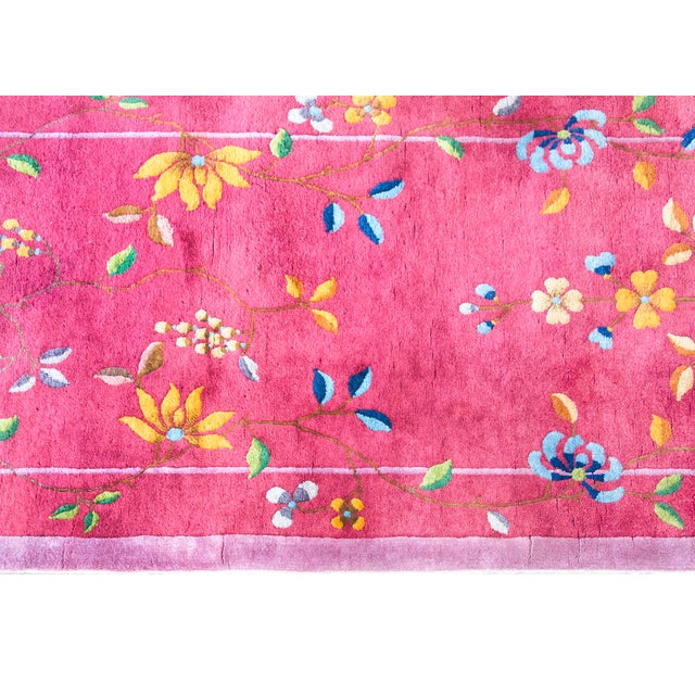 Early 20th Century Chinese Art Deco Rug For Sale - Image 4 of 13