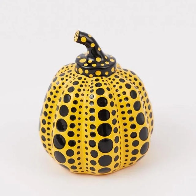 Yayoi Kusama, Mini Pumpkin, Hand-painted Resin For Sale - Image 6 of 9