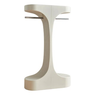 French Ivory Fiberglass Coat Rack by Valerique Douebrovinskes, 1973 For Sale