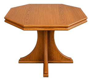 Arts & Crafts Octagonal Oak Coffee Table