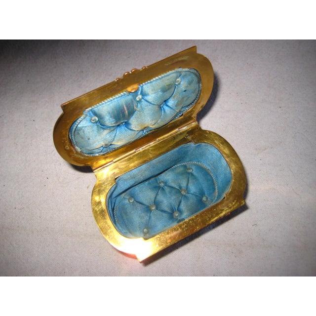 Mid 18th Century Mid 18th Century French Napoleon III Silver Plate Jewelry Box For Sale - Image 5 of 10