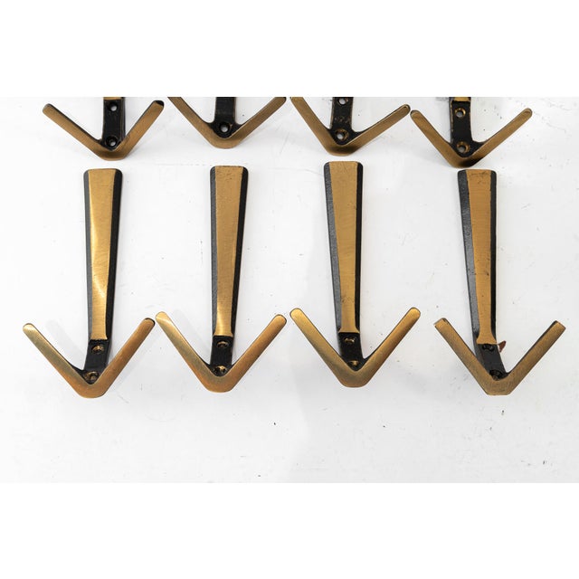 1950s Wall Hooks by Baller Hertha, Vienna, Austria, 1950s, Set of 8 For Sale - Image 5 of 8