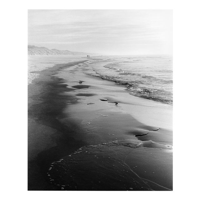 Baltic Freeze no.4 - Black and White Analogue Landscape Photography 70 X 56 Cm 2022 For Sale