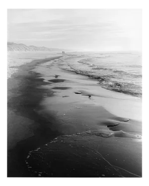 Baltic Freeze no.4 - Black and White Analogue Landscape Photography 70 X 56 Cm 2022