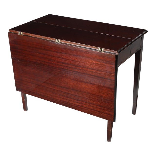 Mahogany Drop Leaf Dining Table Chairish