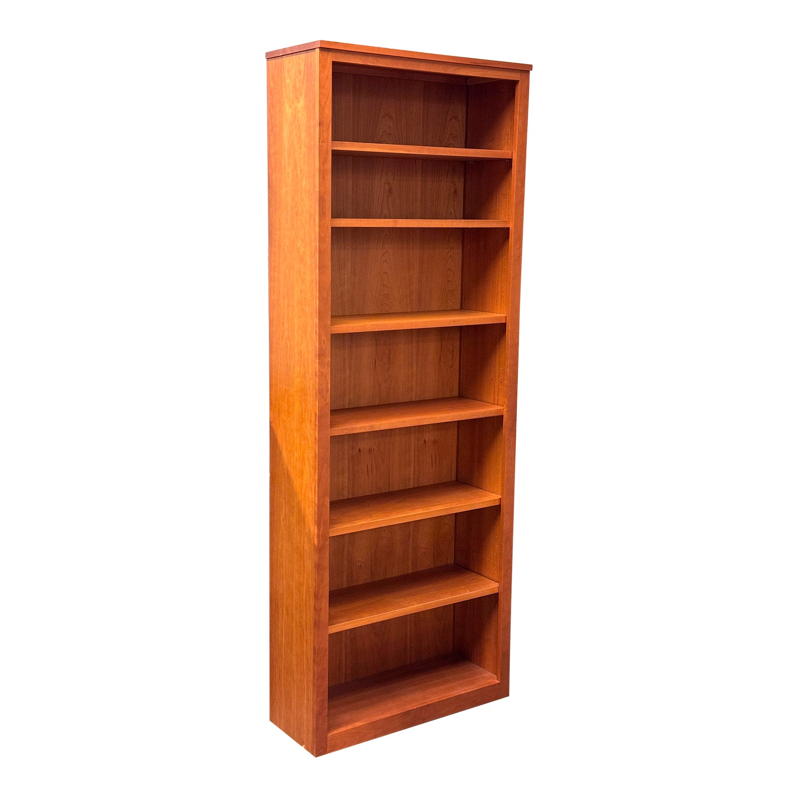 Vintage Teak Veneer Bookshelf Chairish