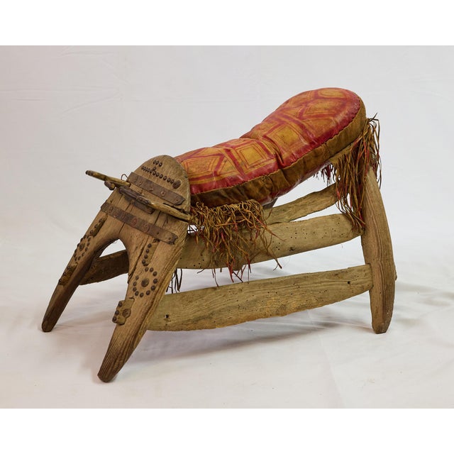 19th Century Antique Camel Saddle For Sale - Image 5 of 12
