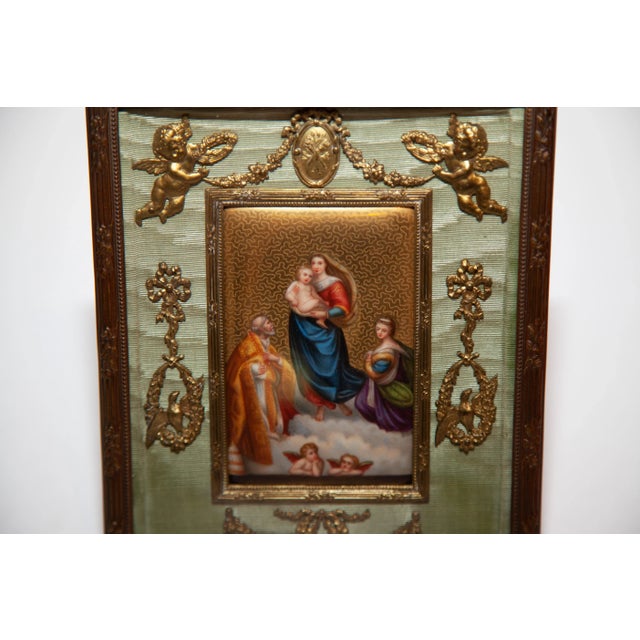 French Late 19th Century Louis XV Metal Gilded Frame For Sale - Image 3 of 11