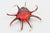 Vintage Coastal Murano Seguso Glass Octopus Sculpture With Silver Foil, 1980's For Sale - Image 11 of 11