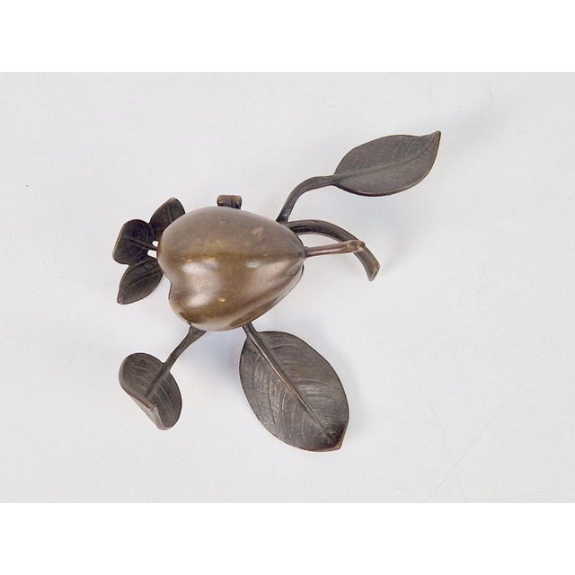 1920s Art Nouveau Copper Trinket Box Ashtray, 1920 For Sale - Image 5 of 9