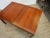 Mid 20th Century George Zee & Co. Anglo-Chinese Teak Extendable Dining Table & 8 Horseshoe Back Chairs - Set of 9 For Sale - Image 11 of 12