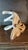 Cream Vintage Hand-Blown Art Glass Lily Sculpture — In the Style of Murano For Sale - Image 8 of 13